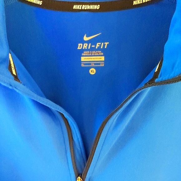 NIKE XL qtr zip unisex *NOT FLEECE*, LIKE NEW - Picture 2 of 6
